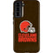 NFL Cleveland Browns Distressed Galaxy S22 Plus Pro Case