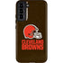 NFL Cleveland Browns Distressed Galaxy S22 Plus Pro Case