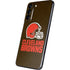 NFL Cleveland Browns Distressed Galaxy S22 Plus Skin