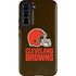 NFL Cleveland Browns Distressed Galaxy S22 Pro Case
