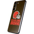 NFL Cleveland Browns Distressed Galaxy S22 Skin