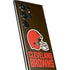NFL Cleveland Browns Distressed Galaxy S22 Ultra Skin