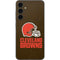 NFL Cleveland Browns Distressed Galaxy S23 FE Skin