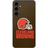 NFL Cleveland Browns Distressed Galaxy S23 FE Skin