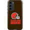 NFL Cleveland Browns Distressed Galaxy S23 Plus Pro Case