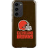NFL Cleveland Browns Distressed Galaxy S23 Plus Pro Case