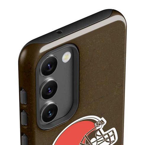 NFL Cleveland Browns Distressed Galaxy S23 Plus Pro Case