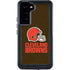 NFL Cleveland Browns Distressed Galaxy S23 Plus Waterproof Case