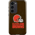 NFL Cleveland Browns Distressed Galaxy S23 Pro Case