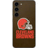 NFL Cleveland Browns Distressed Galaxy S23 Skin