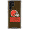 NFL Cleveland Browns Distressed Galaxy S24 Ultra Clear Case