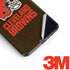 NFL Cleveland Browns Distressed Galaxy S9 Skin