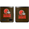 NFL Cleveland Browns Distressed Galaxy Z Flip Skin