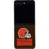 NFL Cleveland Browns Distressed Galaxy Z Flip5 5G Skin
