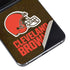 NFL Cleveland Browns Distressed Galaxy Z Flip5 5G Skin