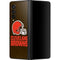 NFL Cleveland Browns Distressed Galaxy Z Fold3 5G Skin