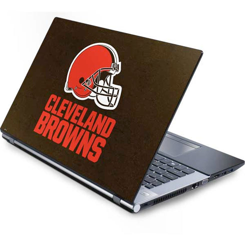 NFL Cleveland Browns Distressed Generic Laptop Skin