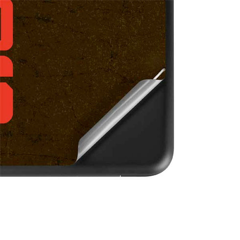 NFL Cleveland Browns Distressed Google Pixelbook Go Skin