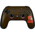 NFL Cleveland Browns Distressed Google Stadia Controller Skin