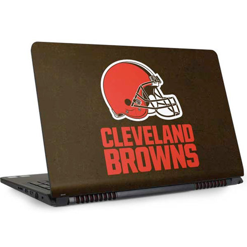 NFL Cleveland Browns Distressed Dell Inspiron Skin