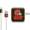 NFL Cleveland Browns Distressed iPad Charger (10W USB) Skin