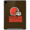 NFL Cleveland Browns Distressed iPad Pro 12.9in (2020) Clear Case