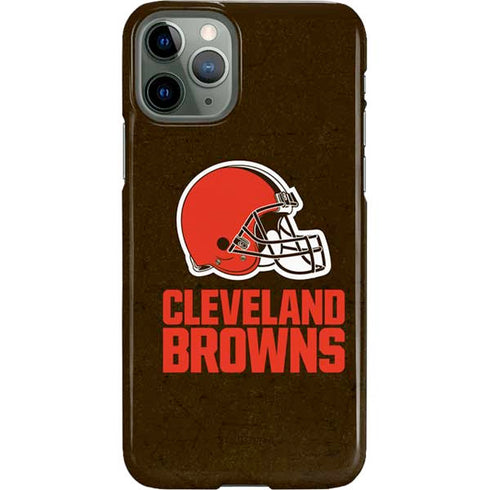 NFL Cleveland Browns Distressed iPhone 11 Pro Lite Case