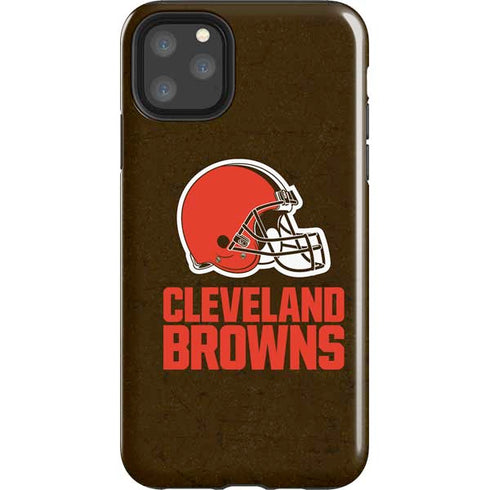 NFL Cleveland Browns Distressed iPhone 11 Pro Max Impact Case