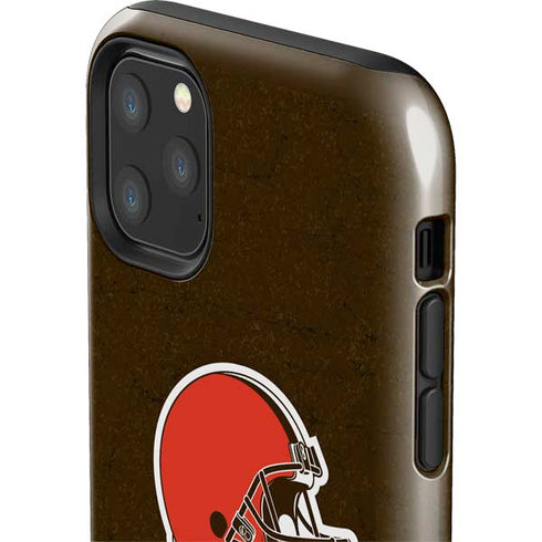NFL Cleveland Browns Distressed iPhone 11 Pro Max Impact Case