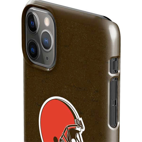 NFL Cleveland Browns Distressed iPhone 11 Pro Max Lite Case