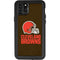 NFL Cleveland Browns Distressed iPhone 11 Pro Max Waterproof Case