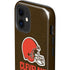 NFL Cleveland Browns Distressed iPhone 12 Impact Case