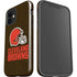 NFL Cleveland Browns Distressed iPhone 12 Impact Case