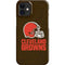 NFL Cleveland Browns Distressed iPhone 12 Mini Lite Case