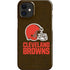 NFL Cleveland Browns Distressed iPhone 12 Mini Lite Case