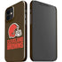 NFL Cleveland Browns Distressed iPhone 12 Mini Lite Case