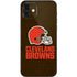 NFL Cleveland Browns Distressed iPhone 12 Mini Skin