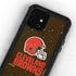 NFL Cleveland Browns Distressed iPhone 12 Mini Waterproof Case