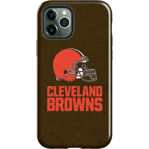 NFL Cleveland Browns Distressed iPhone 12 Pro Max Impact Case