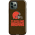 NFL Cleveland Browns Distressed iPhone 12 Pro Max Impact Case