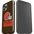 NFL Cleveland Browns Distressed iPhone 12 Pro Max Impact Case