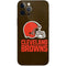 NFL Cleveland Browns Distressed iPhone 12 Pro Max Skin