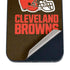 NFL Cleveland Browns Distressed iPhone 12 Skin