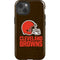 NFL Cleveland Browns Distressed iPhone 13 Impact Case