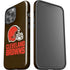 NFL Cleveland Browns Distressed iPhone 13 Pro Max Impact Case