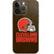 NFL Cleveland Browns Distressed iPhone 13 Pro Skin