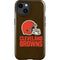 NFL Cleveland Browns Distressed iPhone 15 Plus Impact Case