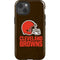 NFL Cleveland Browns Distressed iPhone 14 Impact Case