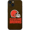 NFL Cleveland Browns Distressed iPhone 14 Plus Skin