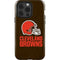 NFL Cleveland Browns Distressed iPhone 14 Pro Impact Case